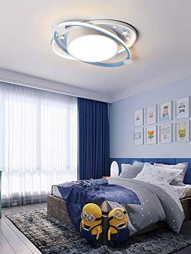 Lámpara de techo LED Luz de techo Dormitorio de niñas Habitación infantil Lámpara infantil moderna Regulable con control remoto Love Heart Lámparas de techo acrílicas para comedor Guardería