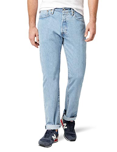 Levi's 501 Original Fit Jeans Vaqueros, Azul (Indigo Path Strong), 32W / 30L para Hombre