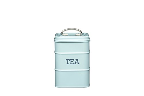 Living Nostalgia Tea Contenedor de Té, Azul (Vintage Blue)