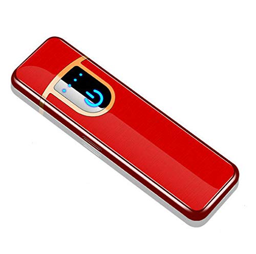 Mechero eléctrico, Encendedor eléctrico USB Recargable, a Prueba de Viento, sin Llama, Pantalla led Mechero eléctrico, Encendedor eléctrico USB Recargable, a Prueba de Viento, sin Llama, Pantalla led