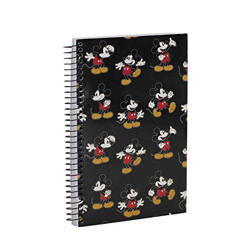 Mickey Mouse- Moving Bloc de Notas, Color Negro (Karactermanía 35084)