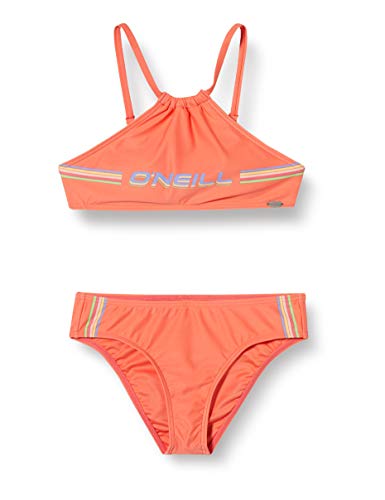O'NEILL Bikini PG Cali Holiday para niñas, Niñas, Bikini, 0A8376, Mandarina, 152