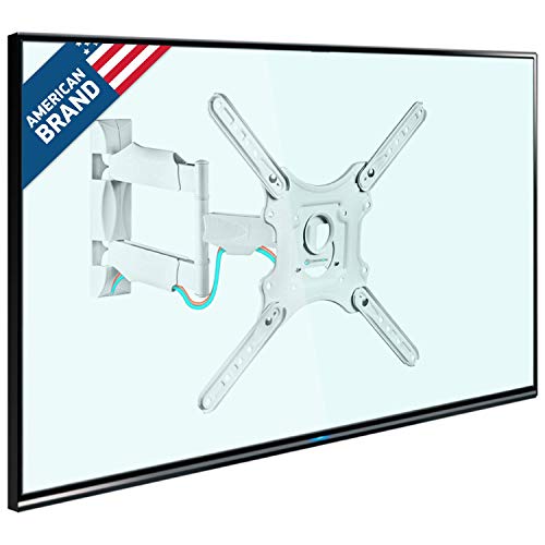 ONKRON M4 Wht Soporte TV Pared 32" - 52" Giratorio a -90°/+90°, Carga 35 kg