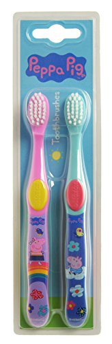 Peppa Pig - K10026 - Cepillo de Dientes Peppa Pig 2 uds Peppa Pig - K10026 - Cepillo de Dientes Peppa Pig 2 uds