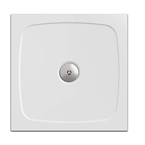 Plato de ducha, rectangular 90 x 90 cm | Nordona® SIMPLEX | altura de construcción especialmente plana: 3 cm | construcción sólida y de gran calidad Plato de ducha, rectangular 90 x 90 cm | Nordona® SIMPLEX | altura de construcción especialmente plana: 3 cm | construcción sólida y de gran calidad