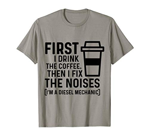 Primero bebo el café y luego arreglo los ruidos Camiseta