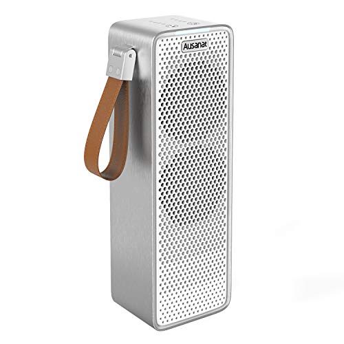 Purificador de Aire Portátil para Hogar con Filtro HEPA, Purificadores de aire de doble ventilador para viajes en coche, USB Desktop Filtro de aire, 4 Velocidades, Captura Alergias, Polvo, Humo Purificador de Aire Portátil para Hogar con Filtro HEPA, Purificadores de aire de doble ventilador para viajes en coche, USB Desktop Filtro de aire, 4 Velocidades, Captura Alergias, Polvo, Humo