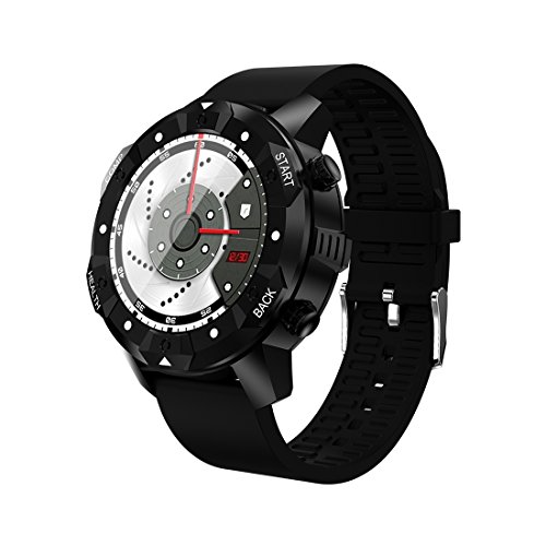 Relojes Inteligentes LJR S3 1.39 Pulgadas Pantalla OLED Visualización Bluetooth Smart Watch, IP67 Impermeable, Compatible con Tarjeta de Soporte/Tarjeta SIM/navegación GPS, Compatible con teléfono