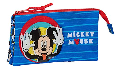 safta Portatodo Triple de Mickey Mouse Me Time, 220x30x120mm