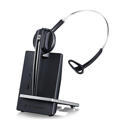 Sennheiser - D10 USB ml monoaural Diadema Negro, Plata Auricular con micrófono - Auriculares con micrófono (Centro de Llamadas/Oficina, 5-45 °c, -20-70 °c, monoaural, Diadema, Negro, Plata)