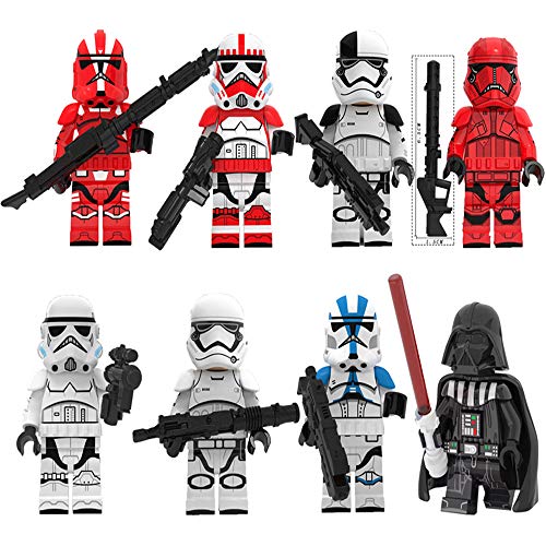 Star Wars Figuras de Acción Playset Soldado de Asalto Imperial Darth Vader Black Series Coleccionistas Juguetes de decoración Regalo para Niños 4.5cm