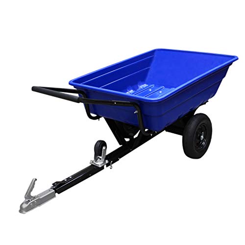 T-Mech Remolque con Neumáticos de Carretera para Jardinería y Decoración de Exterior con Capacidad para 295 Kgs T-Mech Remolque con Neumáticos de Carretera para Jardinería y Decoración de Exterior con Capacidad para 295 Kgs