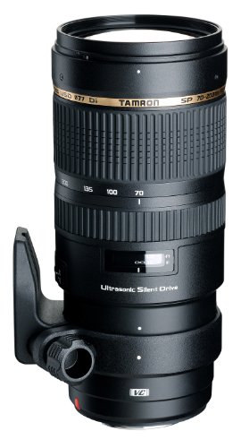Tamron SP AF 70-200 mm F/2.8 Di VC USD - Objetivo para Canon (Distancia Focal 70-200mm, Apertura f/2.8, Zoom óptico 1.8X,estabilizador óptico, Macro, diámetro: 77mm) Negro Tamron SP AF 70-200 mm F/2.8 Di VC USD - Objetivo para Canon (Distancia Focal 70-200mm, Apertura f/2.8, Zoom óptico 1.8X,estabilizador óptico, Macro, diámetro: 77mm) Negro