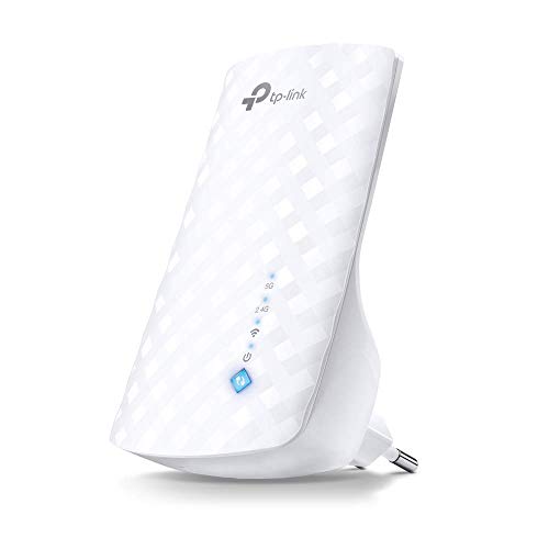 TP-Link RE190 AC750 - Repetidor de WiFi 750Mbps 5GHz/2.4GHz, Amplificador WiFi Extensor con Enchufe, Indicador de Señal, Antenas Internas, Blanco TP-Link RE190 AC750 - Repetidor de WiFi 750Mbps 5GHz/2.4GHz, Amplificador WiFi Extensor con Enchufe, Indicador de Señal, Antenas Internas, Blanco