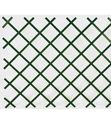 Verdemax, 7741, 3 x 1 m Extensible Enrejado de PVC, Color Verde