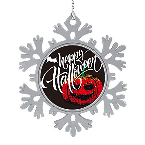 VinMea Christmas Ornaments,Halloween Snowflake Ornaments Gift Tags Decor For Holiday Party,Crafting,Wedding,Christmas Trees and Embellishing