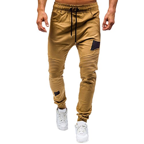 Pantalones de moda Pantalones deportivos casuales Pantalones con cordón  Pantalones de cuerda orgullosos suaves Pantalones deportivos tipo safari  hombre rocic.com