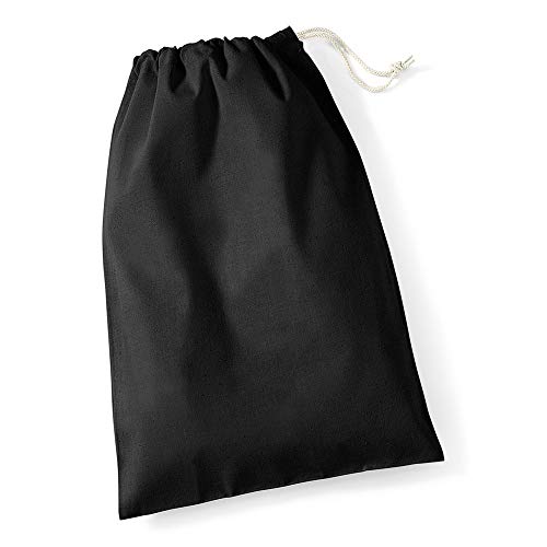 Westford Mill - Bolsa de tela (algodón), color negro, talla small