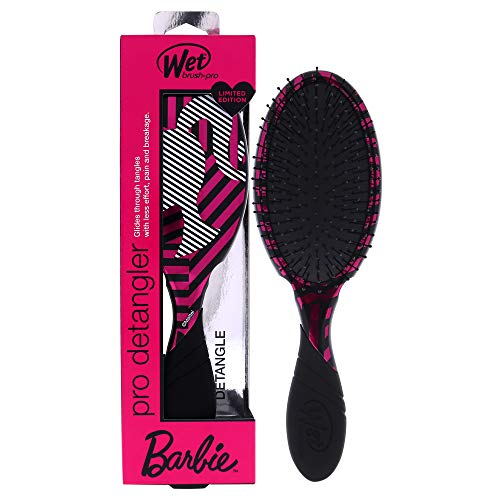 Wet Brush Cepillo profesional para desenredar Barbie – Cola de poni para mujer – 1 cepillo de pelo (edición limitada)