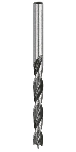 Wolfcraft 7610010 broca espiral para madera PACK 1, 10mm, plata