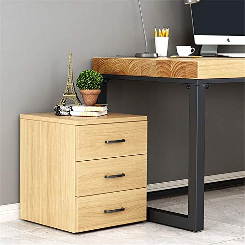 YzDnF Madera mesita de Noche con Asas de Metal Negro Pecho del gabinete de los cajones Mesilla de Noche 3 dormitorios Mesita de Noche con cajones (Color : Natural, Size : 43x43x55CM) YzDnF Madera mesita de Noche con Asas de Metal Negro Pecho del gabinete de los cajones Mesilla de Noche 3 dormitorios Mesita de Noche con cajones (Color : Natural, Size : 43x43x55CM)
