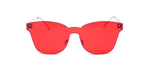 ZHANGQIAO-EU Gafas de Sol estructuradas sin Problemas Gafas de Sol de Color Caramelo Gafas al Aire Libre (Color : D)