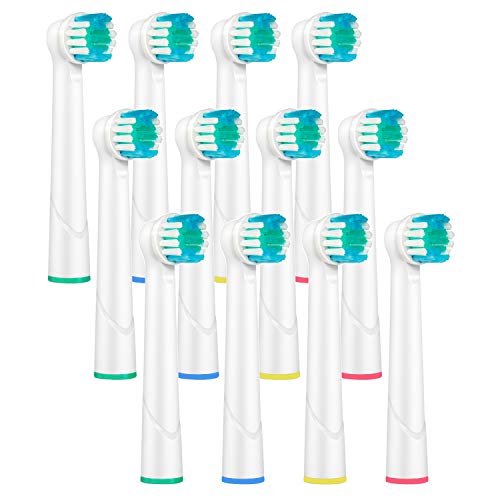12 Pieza - Recambio para Cepillo eléctrico Compatible y en forma Braun ORAL B/OralB/Oral-B (Todos los modelos OralB / Oral-B Braun cabeza cepillo redondo) - compatible por ejemplo, con: Oral B Triumph, Vitality, ProWhite, Sensitive + Clean, White + Clean, 12 Pieza - Recambio para Cepillo eléctrico Compatible y en forma Braun ORAL B/OralB/Oral-B (Todos los modelos OralB / Oral-B Braun cabeza cepillo redondo) - compatible por ejemplo, con: Oral B Triumph, Vitality, ProWhite, Sensitive + Clean, White + Clean,