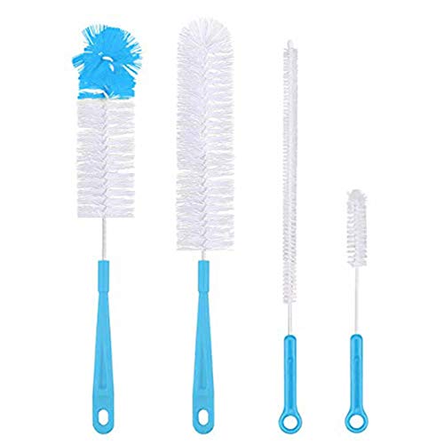 4 Piezas Cepillo De Botella Juego De Té Canalón Tubo De Vajilla Cepillo De Limpieza Largo Flexible Cepillo De Botella Vino Tinto 4 Piezas Cepillo De Botella Juego De Té Canalón Tubo De Vajilla Cepillo De Limpieza Largo Flexible Cepillo De Botella Vino Tinto