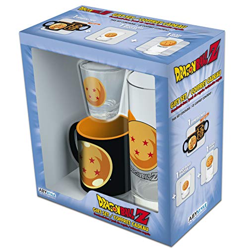 ABYstyle - Dragon Ball Pack Vaso 29 cl + Shooter + Mini Taza Crystal Ball