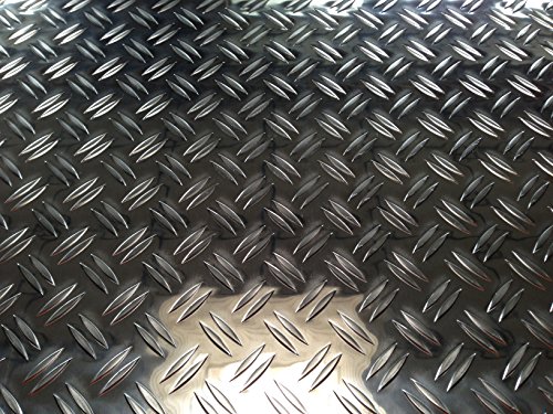 Aluminio – Chapa estriada (1,5/2,0 mm Duett 1000 x 250 mm