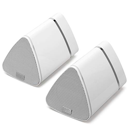 August MS515 - 2x 5W Altavoces estéreos inalámbricos con Bluetooth Cable de altavoz a altavoz y Batería interna recargable August MS515 - 2x 5W Altavoces estéreos inalámbricos con Bluetooth Cable de altavoz a altavoz y Batería interna recargable