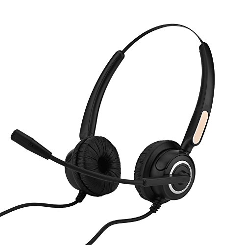 Auriculares con micrófono, Ligero Centro de Llamadas USB con función de cancelación de Ruido con micrófono con compatibilidad Universal Auriculares con micrófono, Ligero Centro de Llamadas USB con función de cancelación de Ruido con micrófono con compatibilidad Universal