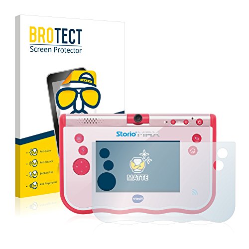 BROTECT Protector Pantalla Anti-Reflejos Compatible con Vtech Storio MAX 5 (2 Unidades) Pelicula Mate Anti-Huellas