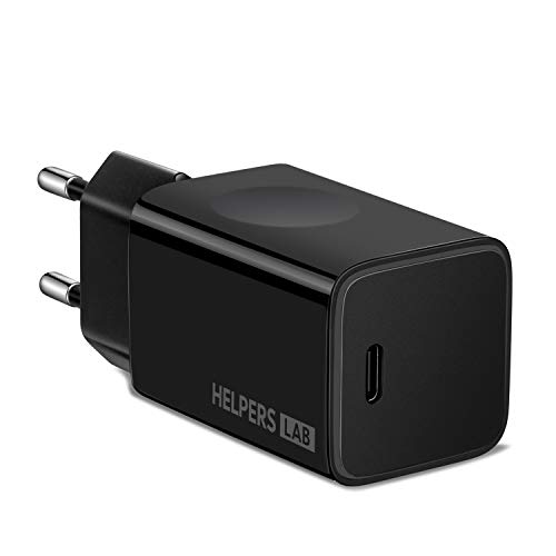 Cargador USB C 65W con GAN Cargador de Pared USB Tipo C Power Delivery 3.0 y PPS QC3.0 Carga Rápida para MacBook Pro Macbook Air DELL XPS Surface Pro iPad Pro Thinkpad Xiaomi Mi 10 Galaxy Note10 S20