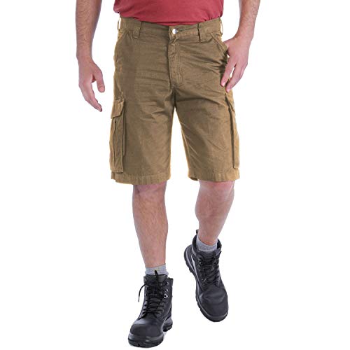 Carhartt Mens Force Tappen Fast Dry Moisture Wicking Cargo Shorts