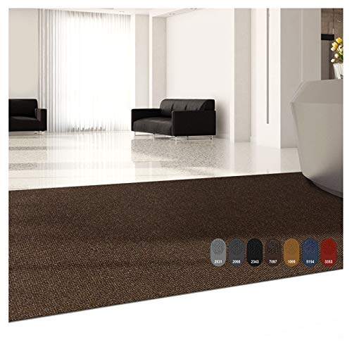 casa pura Alfombra Cocina Larga - Alfombras de Pasillo a Medida | Alfombra por Metros para Corredor, Pasillo, Cocina | Muy Robusta y Antideslizante | Hong Kong |Tabaco, 100x250 cm casa pura Alfombra Cocina Larga - Alfombras de Pasillo a Medida | Alfombra por Metros para Corredor, Pasillo, Cocina | Muy Robusta y Antideslizante | Hong Kong |Tabaco, 100x250 cm