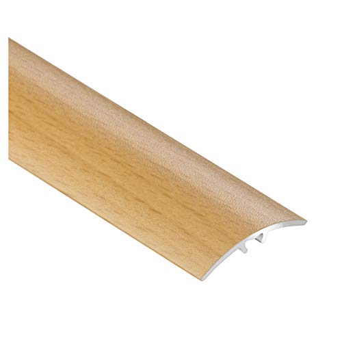 CEZAR W de al de lw30 de B de tira protectora 090/übergangsschiene/Perfil de laminado de madera y tacos (30 mm, haya