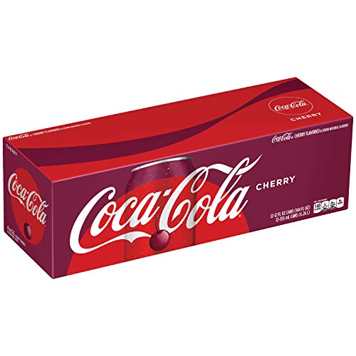 Coca Cola Refresco con Gas, Sabor Cereza - Paquete de 12 x 355 ml - Total: 4260 ml