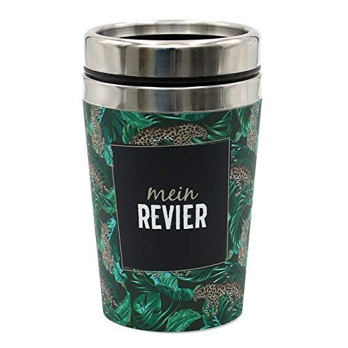 Dekohelden24 Taza térmica para llevar con diseño de Mi Revier. Dimensiones: 13,5 x 8,4 cm. Capacidad: 240 ml. Dekohelden24 Taza térmica para llevar con diseño de Mi Revier. Dimensiones: 13,5 x 8,4 cm. Capacidad: 240 ml.