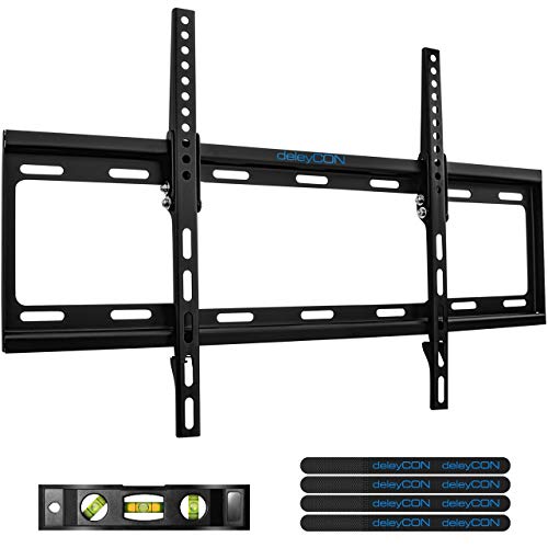 deleyCON Soporte de Pared Universal para TV 37"-70" Pulgadas (94-178cm) Inclinable 35kg hasta VESA 600x400 Plasma LCD LED OLED TFT Televisor