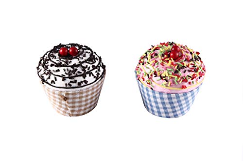 DISOK - Lote de 18 Cajitas En Forma De Tarrina De Helado Cupcake (Precio Unitario) - Cajas Bodas - Cajitas, Cajas Baratas para Detalles