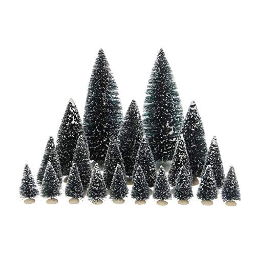 Edelman nevados Surtidos – 21 Piezas – Medidas 22 x 8 cm Navidad árboles, Multicolor (8711473038200)