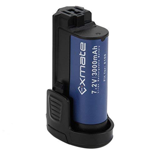 Exmate 7.2V 3000mAh litio Batería para Dremel B808-01 Dremel 85-0352 Apto para herramienta múltiple inalámbrica Dremel 8100