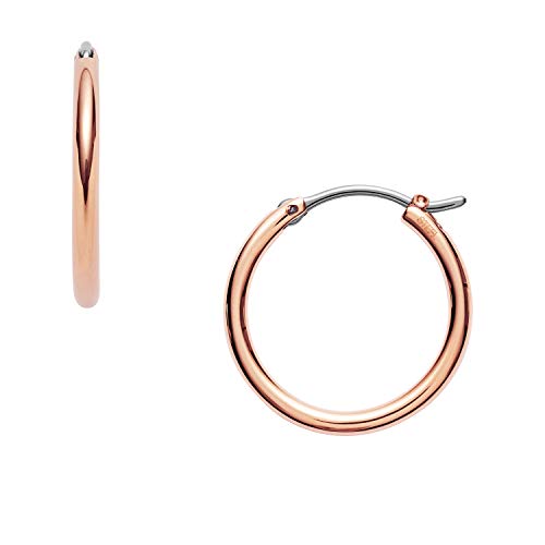 Fossil Pendientes de aro Mujer acero inoxidable - JOF00003791 Fossil Pendientes de aro Mujer acero inoxidable - JOF00003791