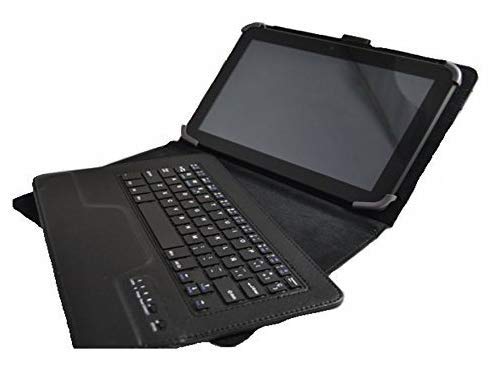 Funda con Teclado en Español (Letra Ñ Incluída) con Bluetooth Extraíble para Tablet Samsung Galaxy Tab 2 / Tab 3 / Tab 4 de 10.1"- Color Negro Funda con Teclado en Español (Letra Ñ Incluída) con Bluetooth Extraíble para Tablet Samsung Galaxy Tab 2 / Tab 3 / Tab 4 de 10.1"- Color Negro
