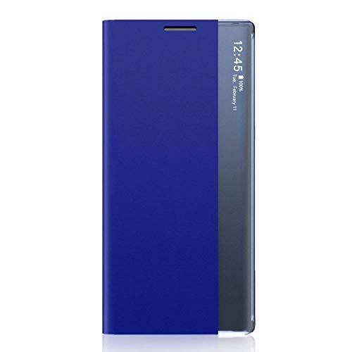 Funda para Samsung Galaxy S20 Plus, funda Smart Clear View Smartphone Cover Funda Flip Cover con función de soporte / Funda de piel flip scratch case funda funda de teléfono móvil azul Talla única Funda para Samsung Galaxy S20 Plus, funda Smart Clear View Smartphone Cover Funda Flip Cover con función de soporte / Funda de piel flip scratch case funda funda de teléfono móvil azul Talla única