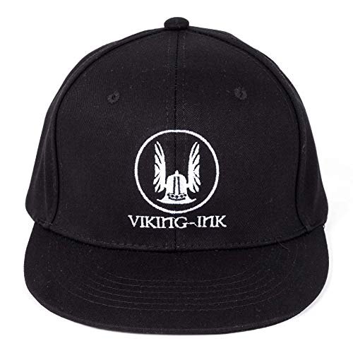 Gorra Viking Ink - Lleva una de Las Mejores Marcas de tintas para Tatuajes del Mercado contigo. (Negro)