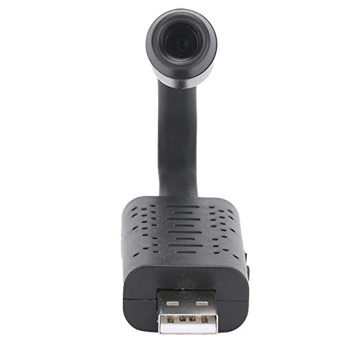 gostcai Cámara Full HD con Mini cámara WiFi USB, 2MP 1080P 70 ° Ángulo de visión P2P Detección Inteligente de AI Mini cámara USB para estacionamiento Temporal, Elimina Marcas y rasguños