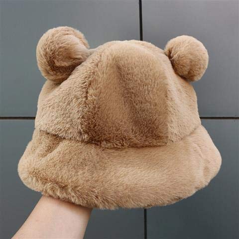 HAOYUN Babero multifunción Sombrero Mujer Invierno Lindo Suave niña imitación Rex Conejo Piel Bola Felpa Pescador Sombrero Coreano Padre-Hijo Lavabo Sombrero niña año Nuevo Modelo Adulto 58cm Caqui HAOYUN Babero multifunción Sombrero Mujer Invierno Lindo Suave niña imitación Rex Conejo Piel Bola Felpa Pescador Sombrero Coreano Padre-Hijo Lavabo Sombrero niña año Nuevo Modelo Adulto 58cm Caqui