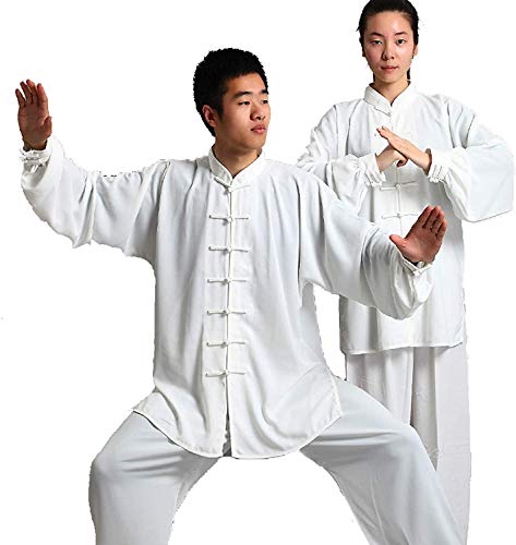 HLZY Uniformes Tradicionales Chinos de Tai Chi Kung Fu Tai Chi Ropa Mujeres, Hombres Internacional Kung Fu Ropa Traje Artes Marciales Wu Shu Wing Chun (Size : X-Large)